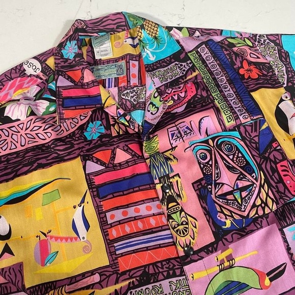 Vintage Disneyland Walt Disney Collectibles  Tiki Room Shirt XL Limited of 500 - Picture 1 of 7